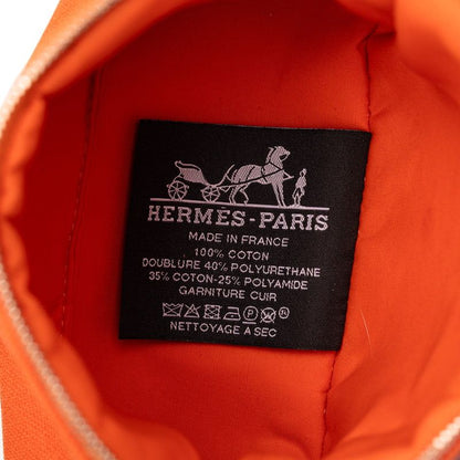 Hermes Bolide Pouch 16 Minimini Case Orange Canvas — view 5