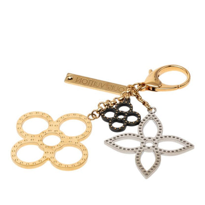 Louis Vuitton ju Sac Taba Ju Key Holder Bag Charm Gold Silver Brown Plating — view 2