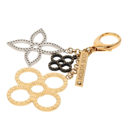 Louis Vuitton ju Sac Taba Ju Key Holder Bag Charm Gold Silver Brown Plating