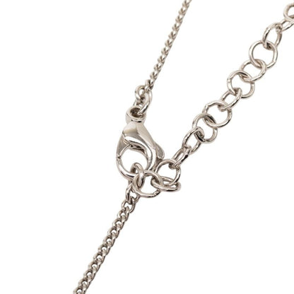 Chanel CC Logo Necklace Silver Gold tale — view 3