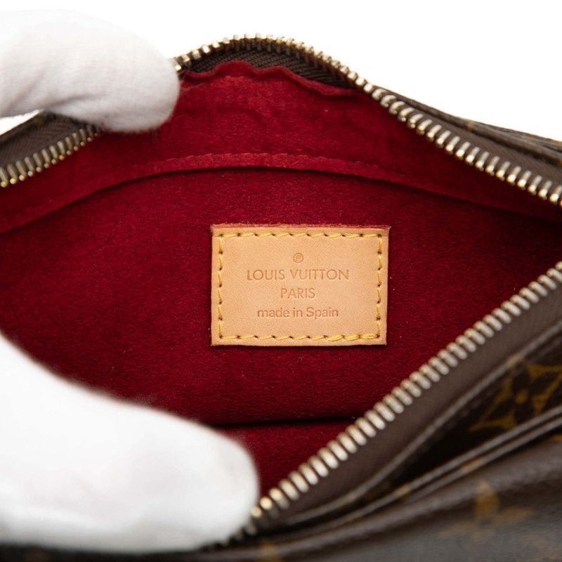 Louis Vuitton Monogram Viva Cite PM Crossbody Shoulder Bag Brown Leather — view 5