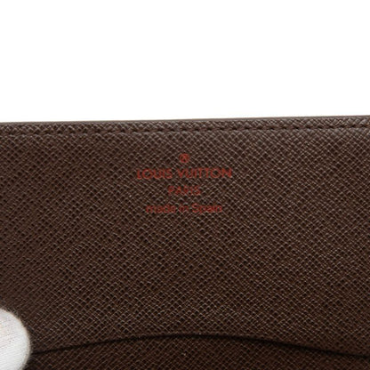 Louis Vuitton Damier jito Card Case Business Holder Brown Leather — view 5