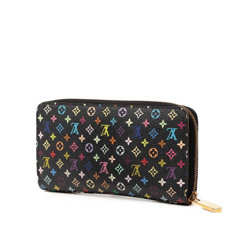 Louis Vuitton Monogram Multicolor Wallet Black Leather — view 2