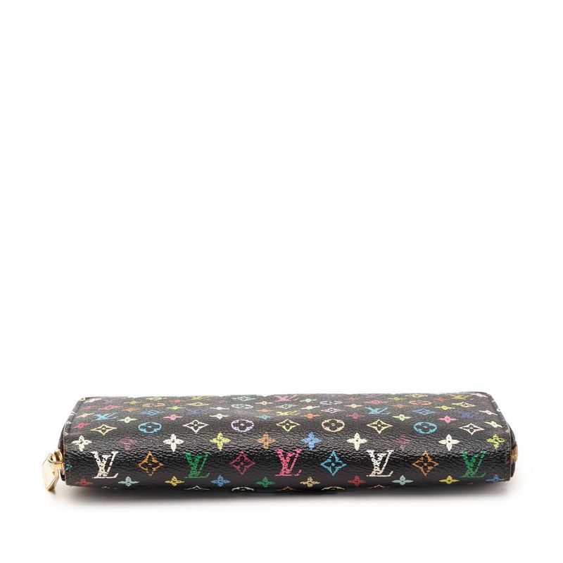 Louis Vuitton Monogram Multicolor Wallet Black Leather — view 3