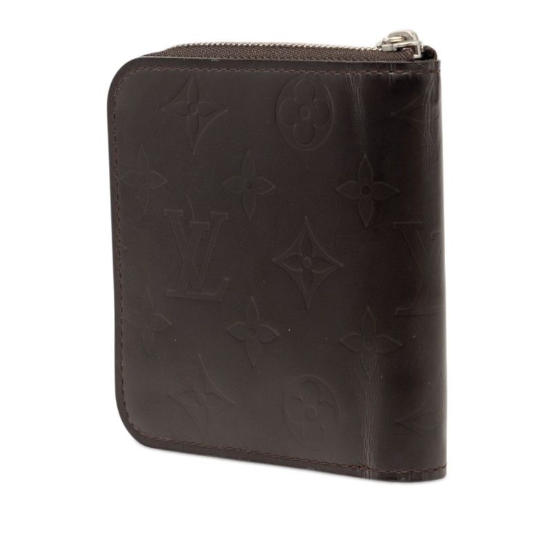 Louis Vuitton Monogram leto Zip Wallet Brown Leather