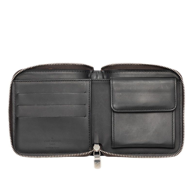 Louis Vuitton Monogram leto Zip Wallet Brown Leather — view 4