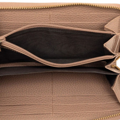 Gucci GG Marmont Wallet Pink Beige Leather — view 4