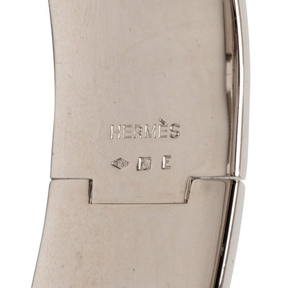 Hermes Clic Clac Ninenine GM Bracelet Silver Red tale Enamel — view 5