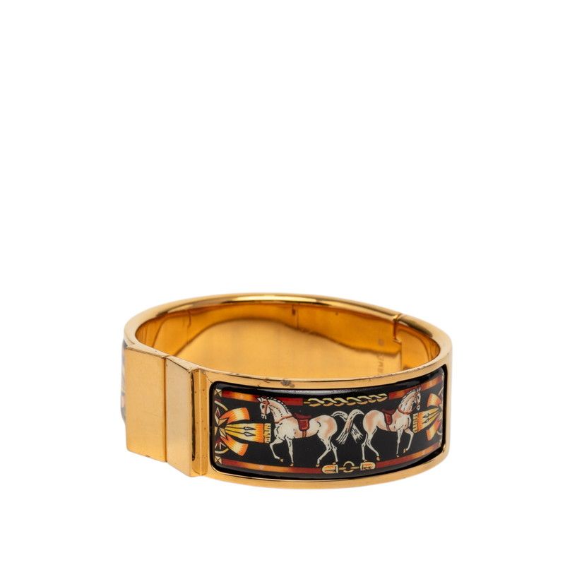 Hermes GM Bracelet Gold Multicolor Plating — view 2