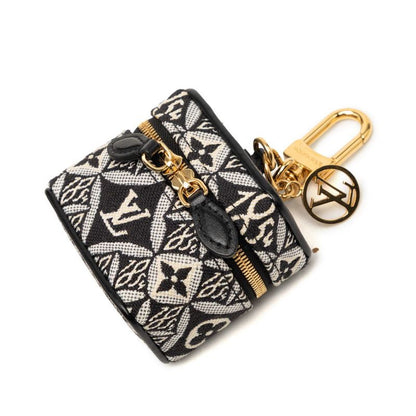 Louis Vuitton Monogram letocles Bag Charm Key Holder Black Multicolor — view 6