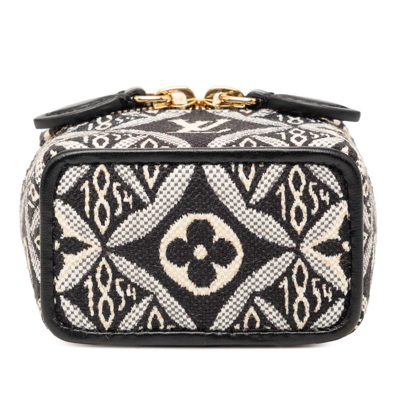 Louis Vuitton Monogram letocles Bag Charm Key Holder Black Multicolor — view 3