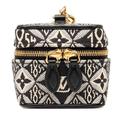 Louis Vuitton Monogram letocles Bag Charm Key Holder Black Multicolor