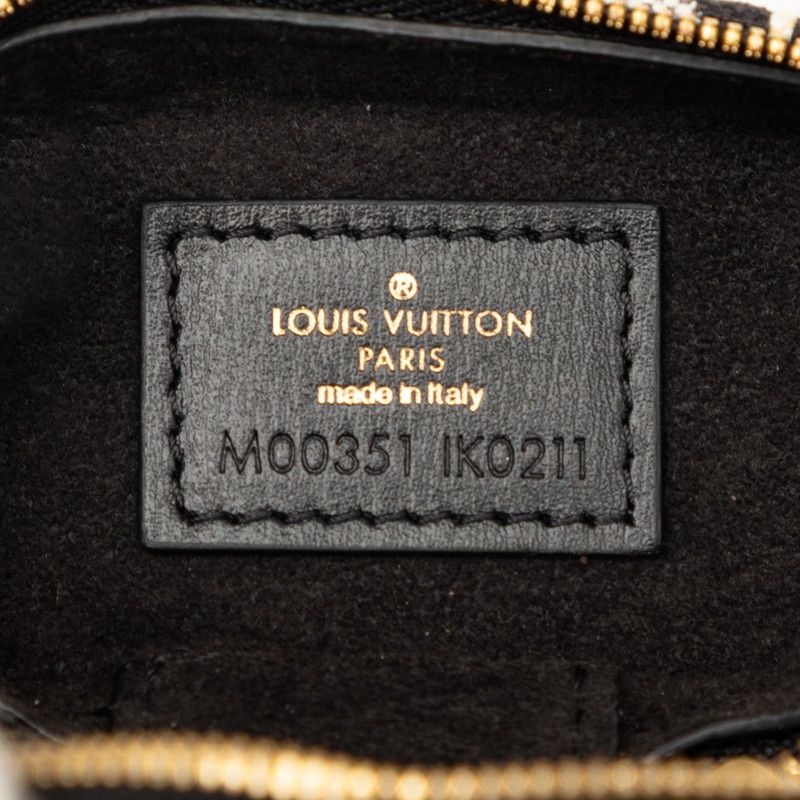 Louis Vuitton Monogram letocles Bag Charm Key Holder Black Multicolor — view 5
