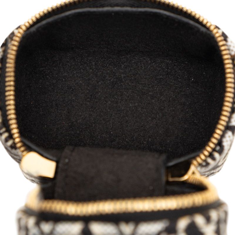 Louis Vuitton Monogram letocles Bag Charm Key Holder Black Multicolor — view 4