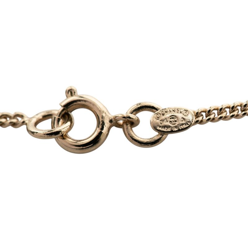 Chanel CC Logo Bracelet 04 Pink Plastic Line Strike — view 5