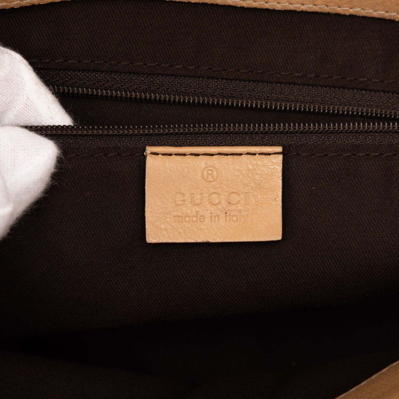 Gucci GG Canvas Tote Shoulder Bag Brown — view 5