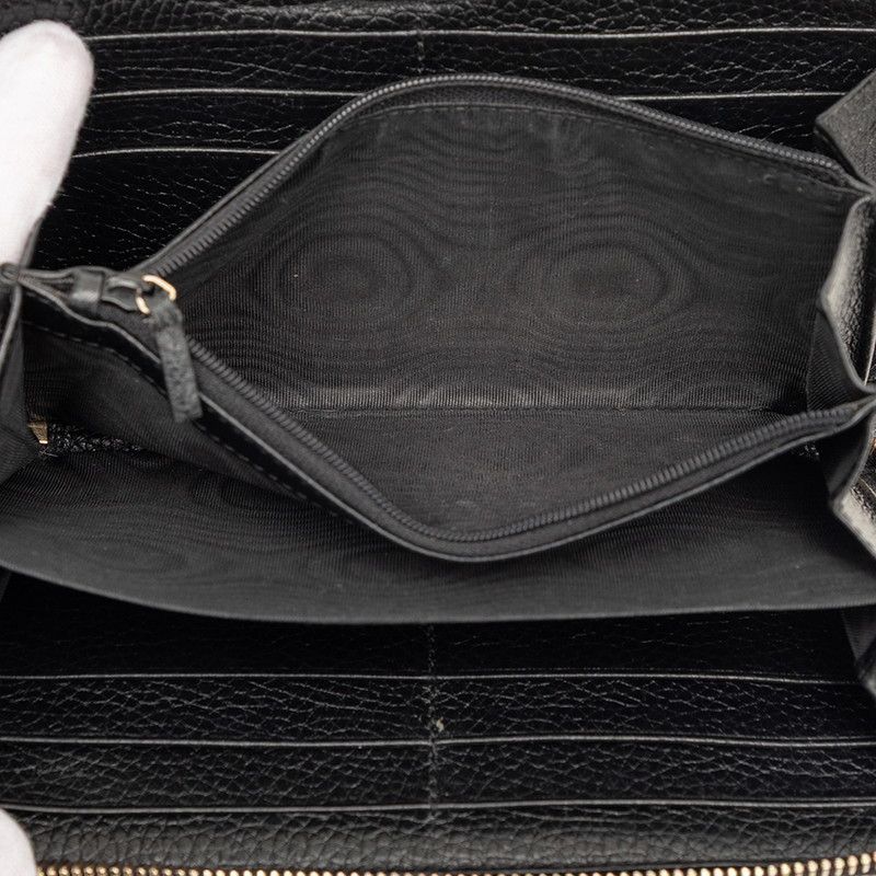 Gucci Soho Interlocking Tale Wallet Black Leather — view 4