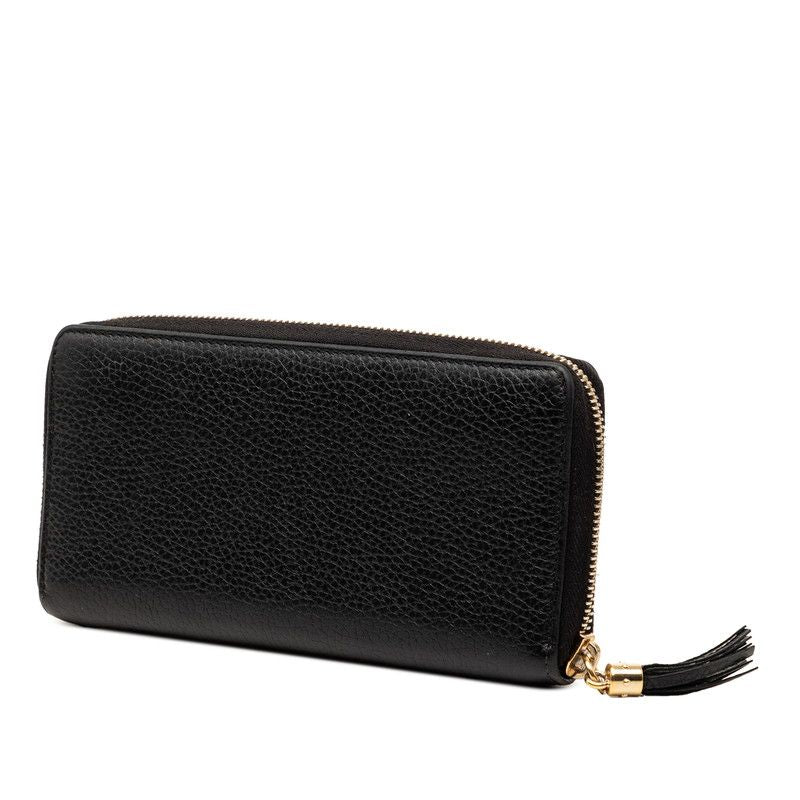 Gucci Soho Interlocking Tale Wallet Black Leather — view 2