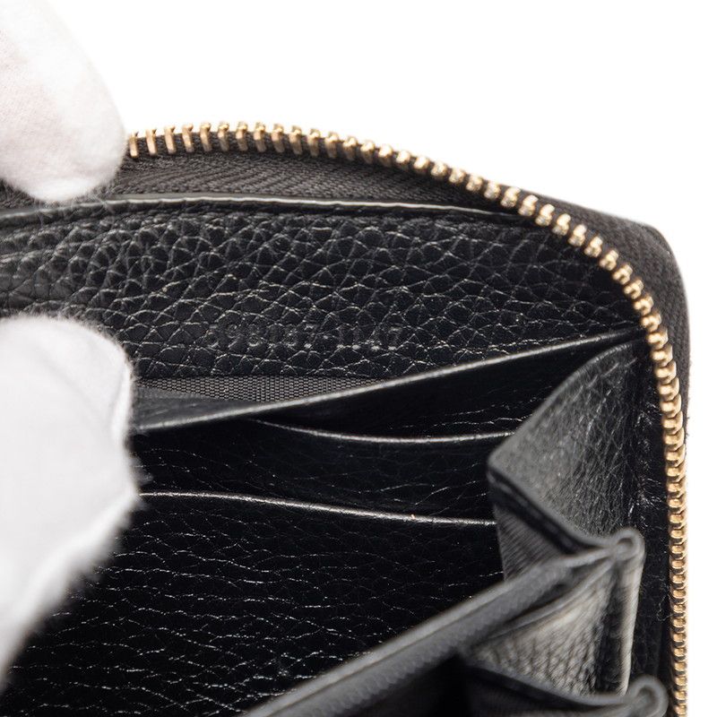 Gucci Soho Interlocking Tale Wallet Black Leather — view 5