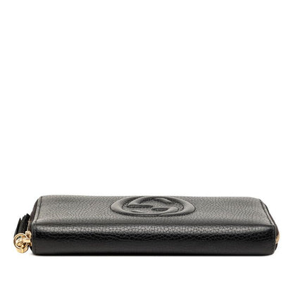 Gucci Soho Interlocking Tale Wallet Black Leather — view 3