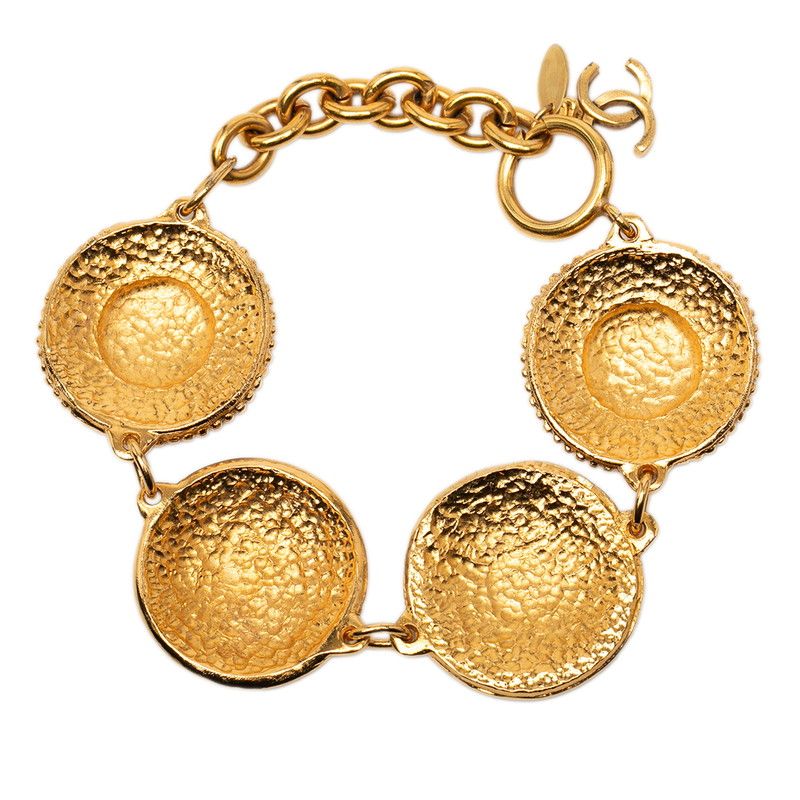 Chanel CC Logo 31 Rue Cambon Bracelet Gold Plating — view 2