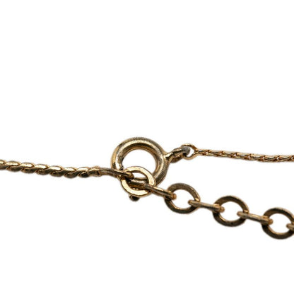 Dior Dio CD Logo Padebnine Pendant Necklace Gold Plating Line Strike — view 3