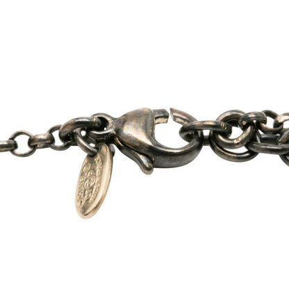 Chanel CC Logo Pendant Necklace 07 Black Plastic — view 4