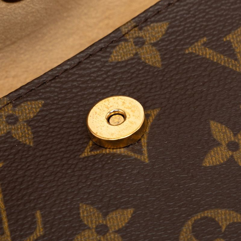 Louis Vuitton Monogram Pochette Belt Bag strikeba leda Banine Brown — view 6