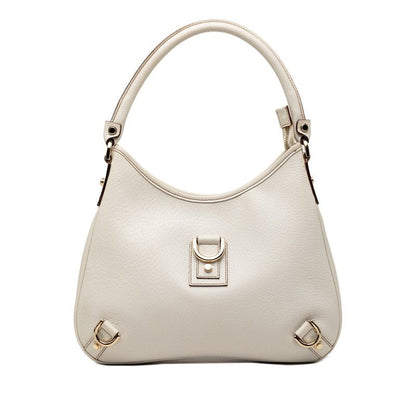 Gucci Abbey White Leather Handbag