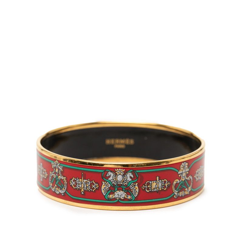 Hermes GM Bangle Red Plating 1- Bracelet