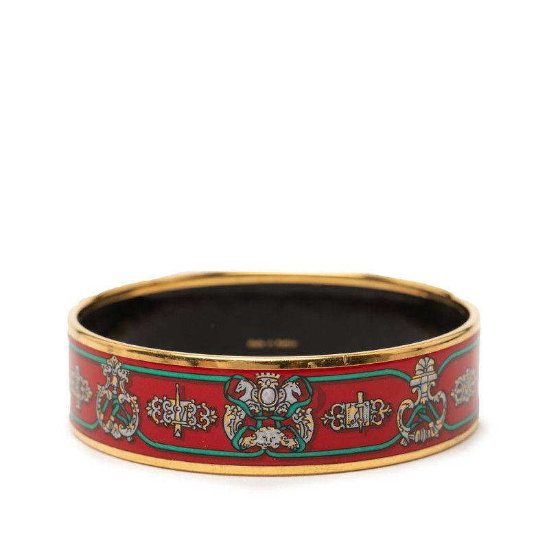 Hermes GM Bangle Red Plating 1- Bracelet — view 3