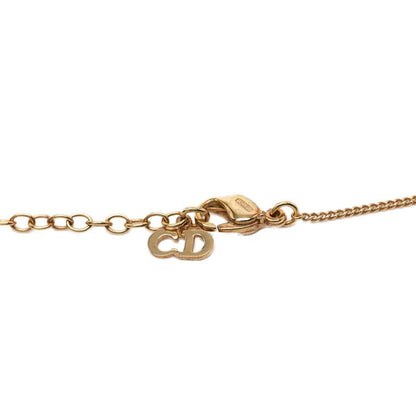 Dior Dio Logo Pendant Necklace Gold Plating — view 3
