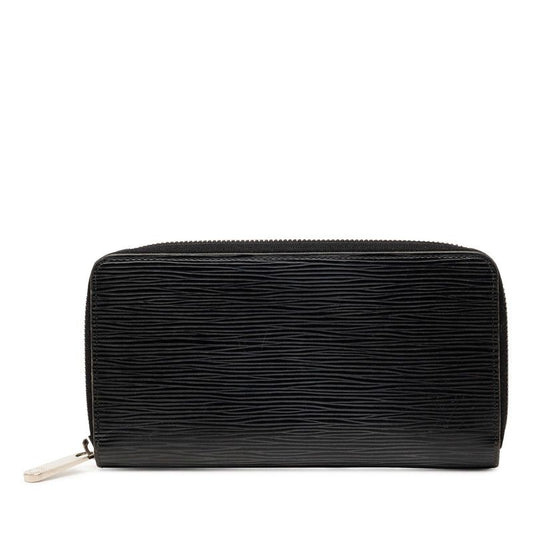 Louis Vuitton Epi Wallet Noir Black Leather
