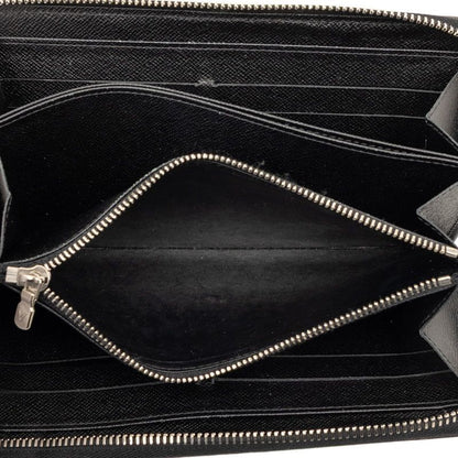 Louis Vuitton Epi Wallet Noir Black Leather — view 4
