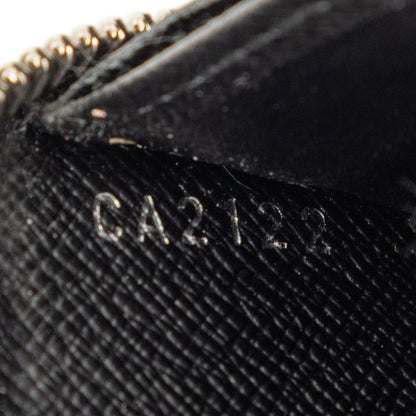 Louis Vuitton Epi Wallet Noir Black Leather — view 5