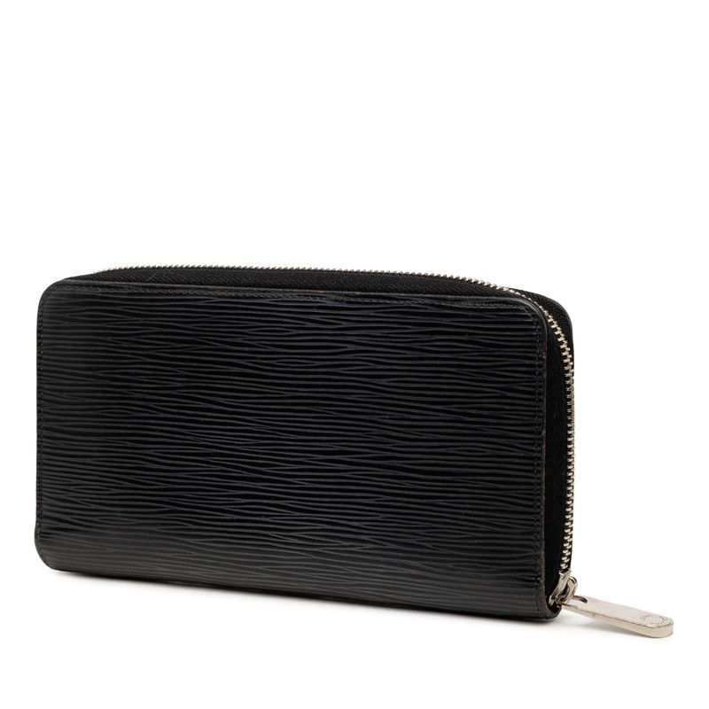 Louis Vuitton Epi Wallet Noir Black Leather — view 2