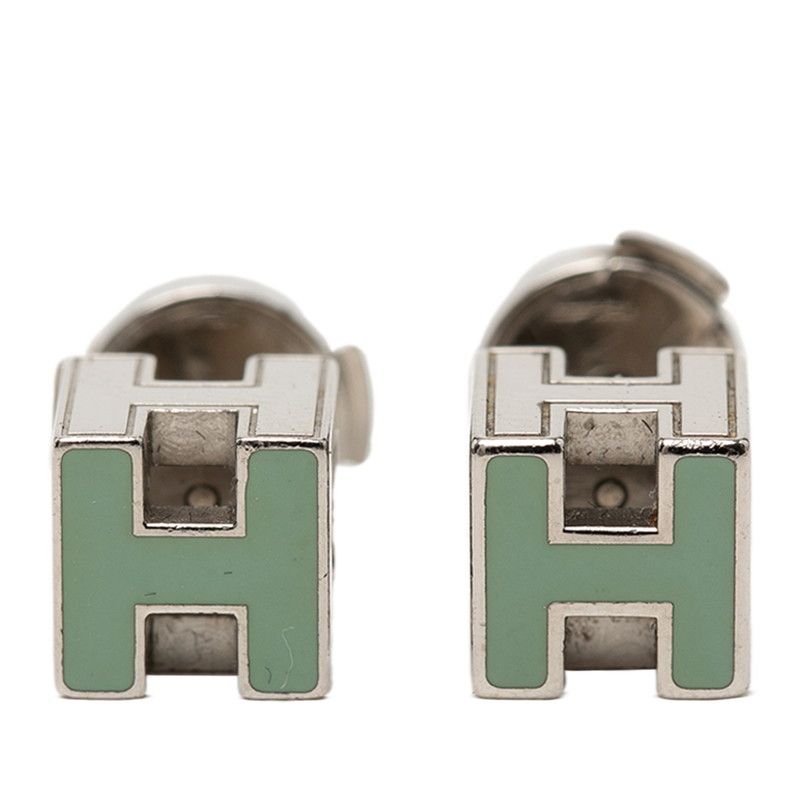 Hermes Jude shu Tree-bu Logo Silver Blue Green tale