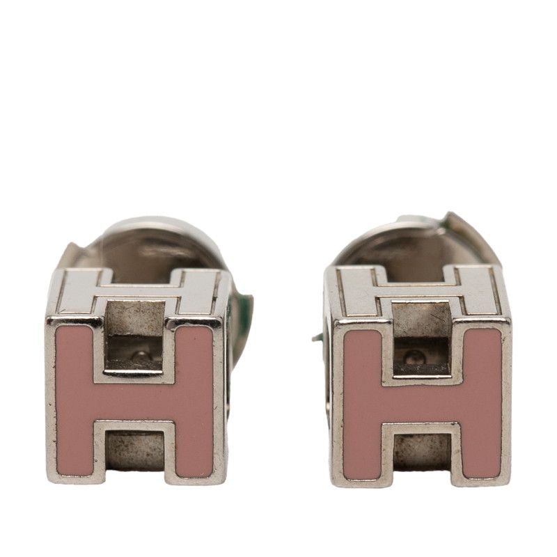 Hermes Jude shu Tree-bu Logo Silver Pink tale