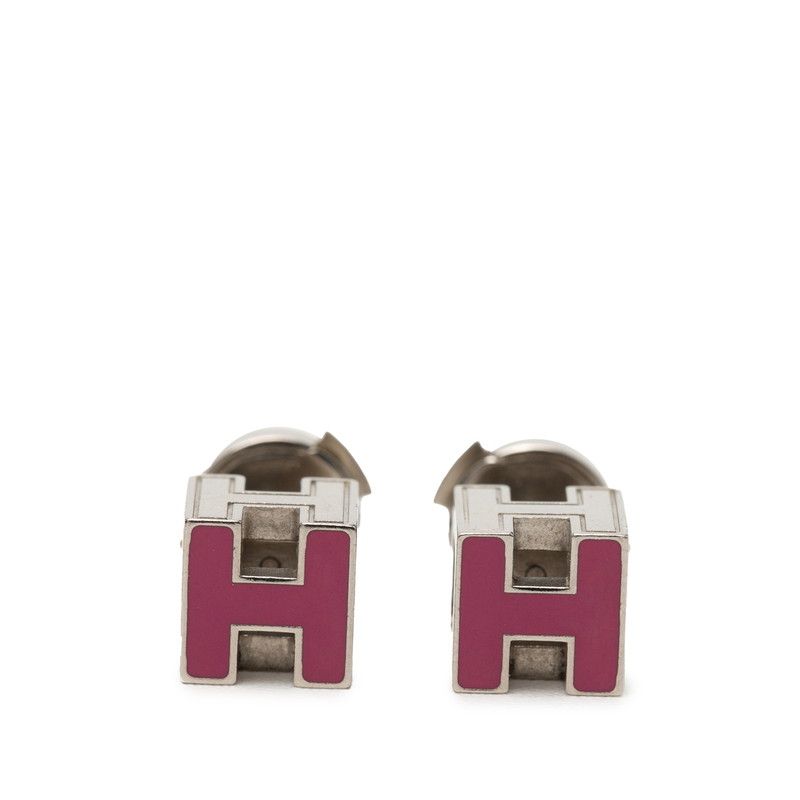 Hermes Jude shu Tree-bu Logo Silver Pink tale