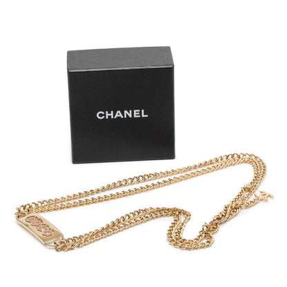 Chanel CC Logo Coco leto Gold Plating Line Strike 1 Belt — view 5