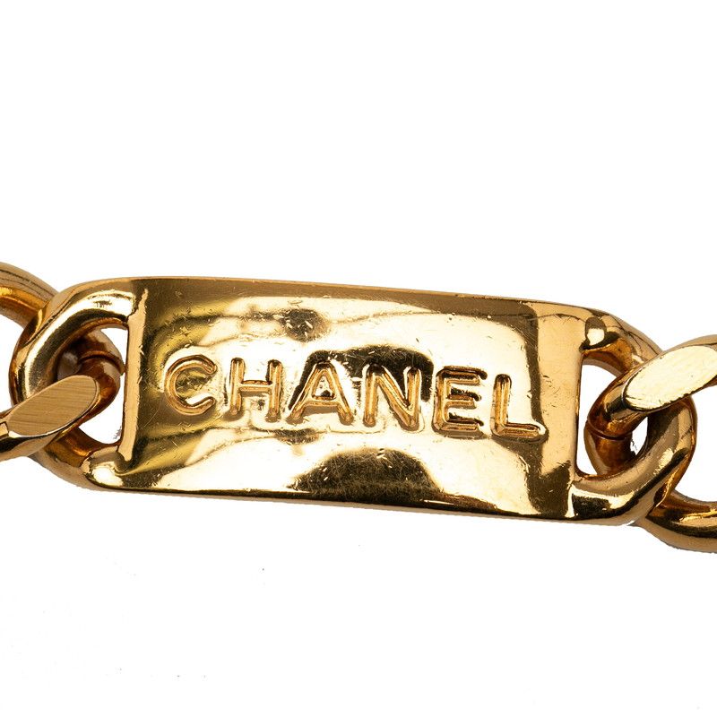 Chanel CC Logo 31 Rue Cambon leto Gold Plating 1 Belt — view 2
