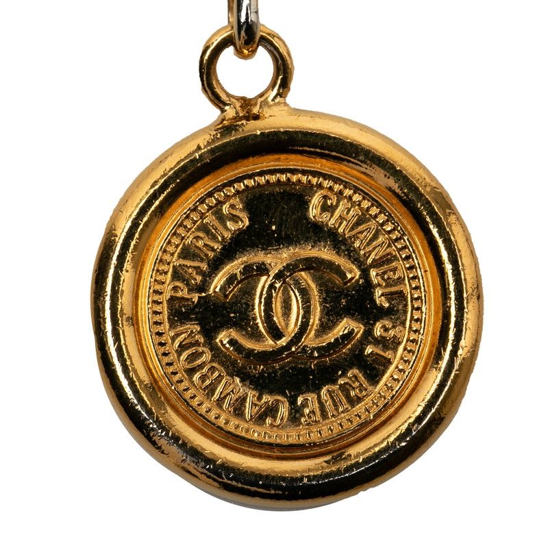 Chanel CC Logo 31 Rue Cambon leto Gold Plating 1 Belt — view 4