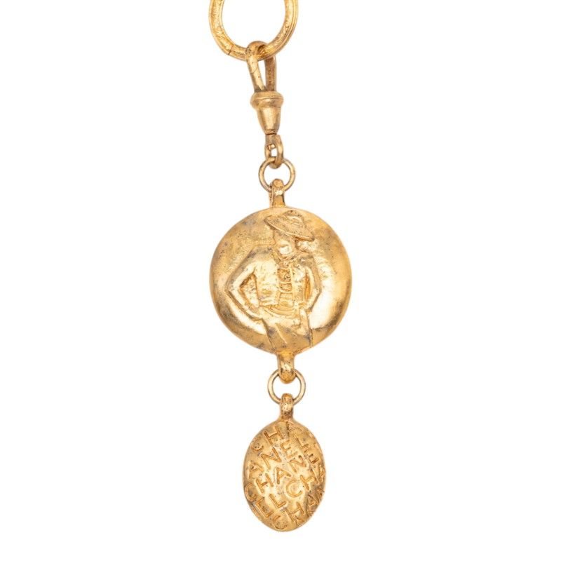 Chanel demo Vintage Pendant Necklace Gold Plating — view 2