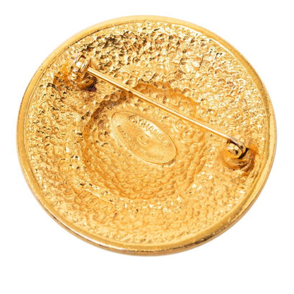 Chanel Logo Vintage Gold Plating 1 Brooch — view 3