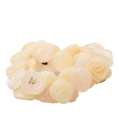 Chanel CC Logo Bracelet 02 bo Pink Plastic — view 3