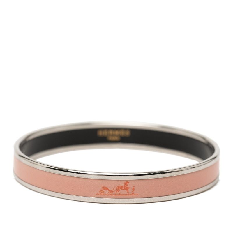 Hermes PM Carre Shu Bangle Pink tale 1- Bracelet