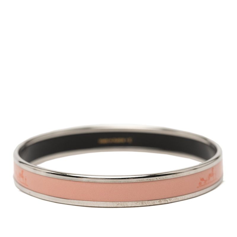 Hermes PM Carre Shu Bangle Pink tale 1- Bracelet — view 3