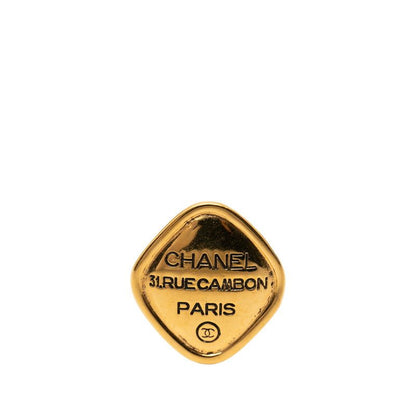 Chanel CC Logo 31 Rue Cambon Gold Plating 1 Brooch