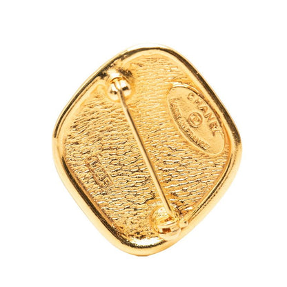 Chanel CC Logo 31 Rue Cambon Gold Plating 1 Brooch — view 2