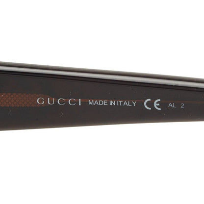 Gucci Interlocking Brown Plastic Eyewear — view 5